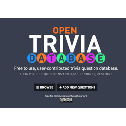 Channel icon for Open Trivia Database
