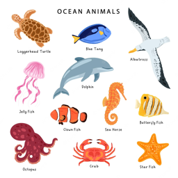 Channel icon for Ocean Animals