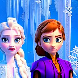 Show icon for Frozen