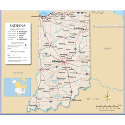 Show icon for Indiana: The Hoosier State