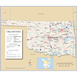 Show icon for Oklahoma