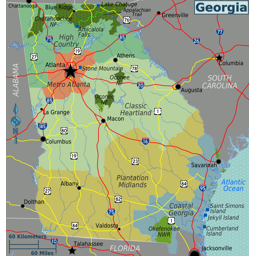 Show icon for Georgia: The Peach State