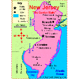 Show icon for New Jersey: The Garden State